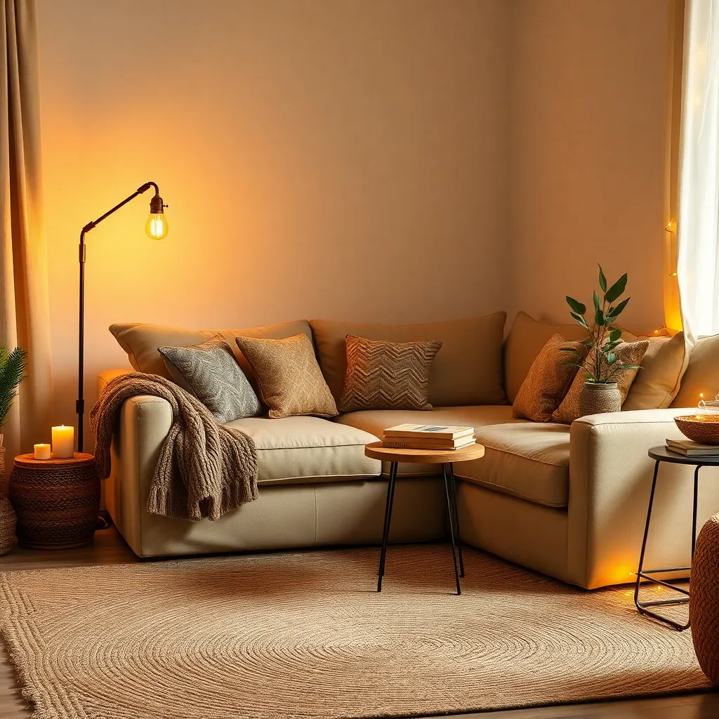 Strategically Placing Cozy Lighting