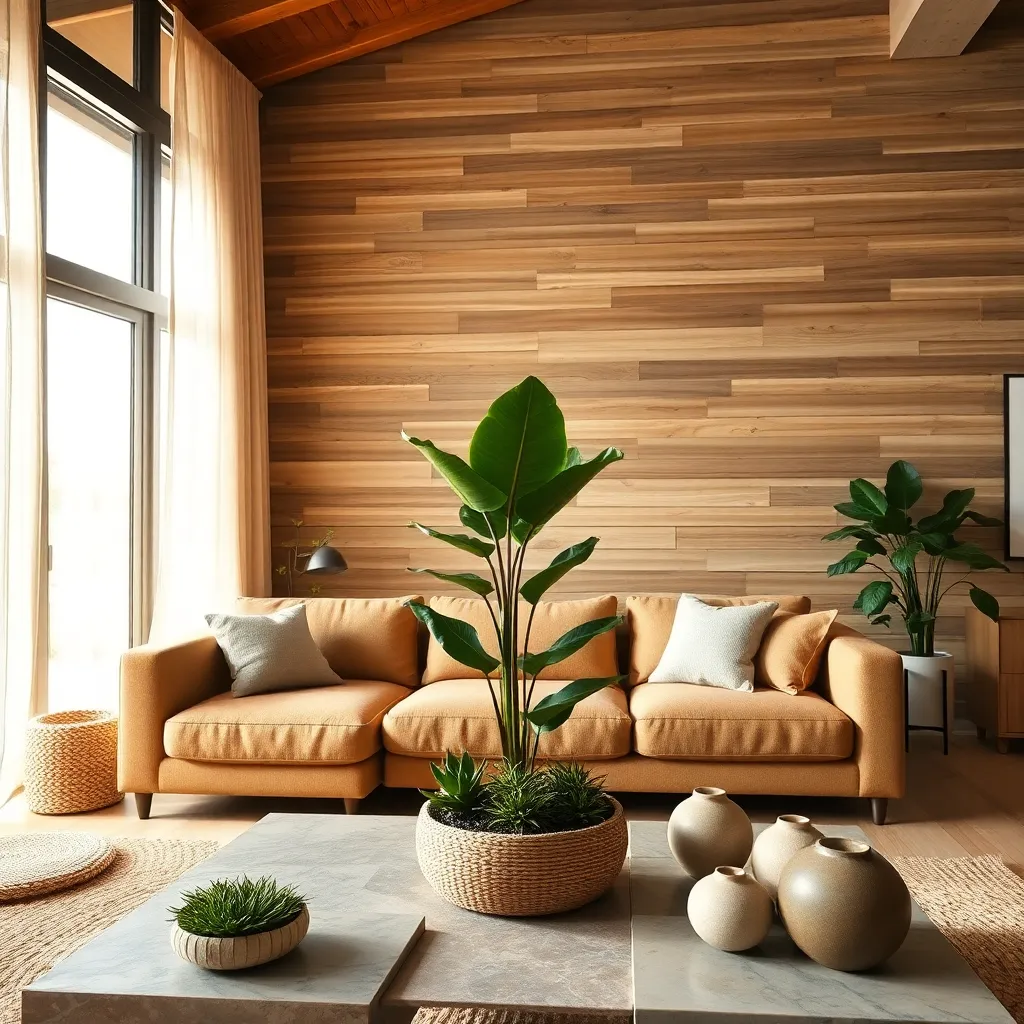 Pairing Greenery with Natural Materials