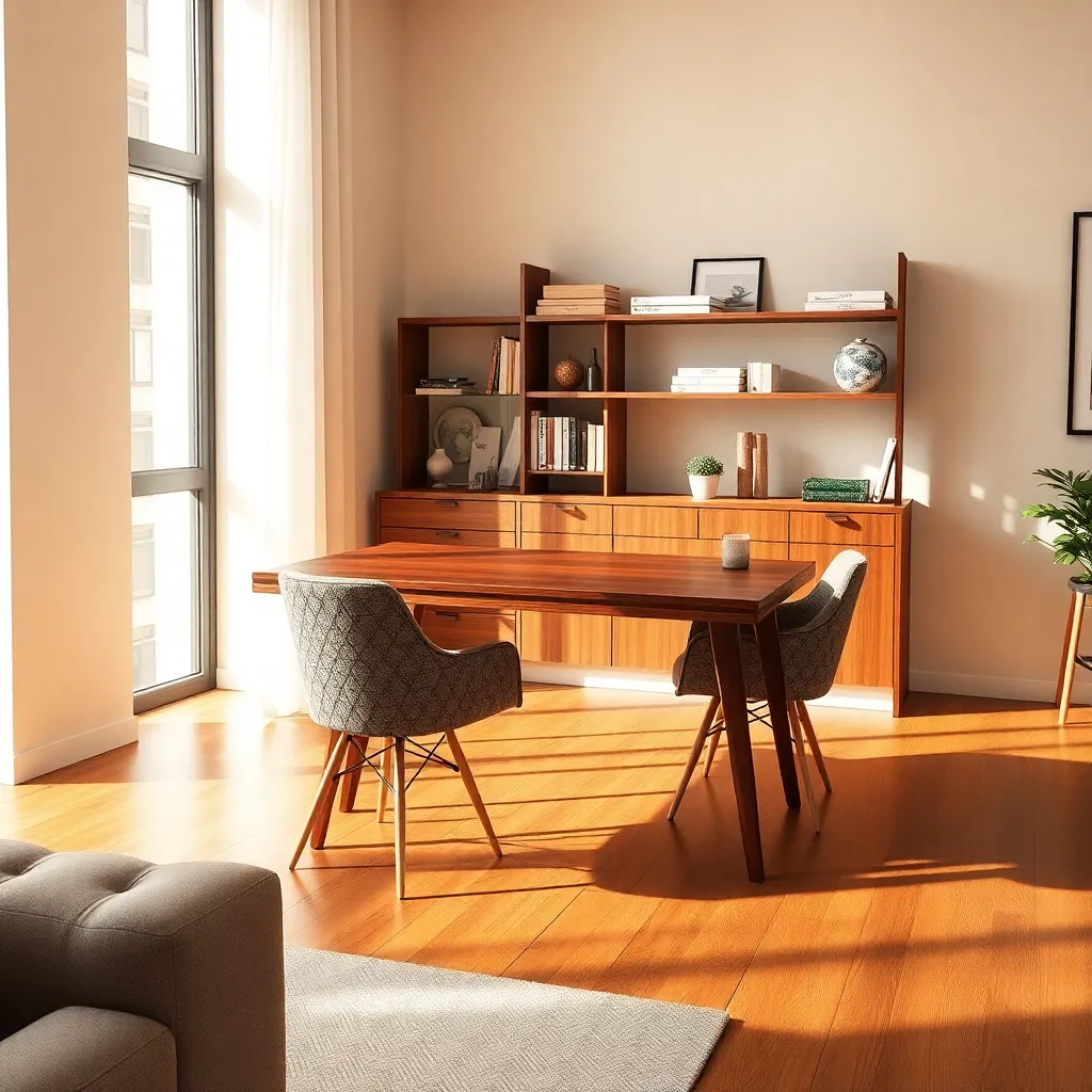 Dual-Purpose Furniture (Maximized Space Efficiency)