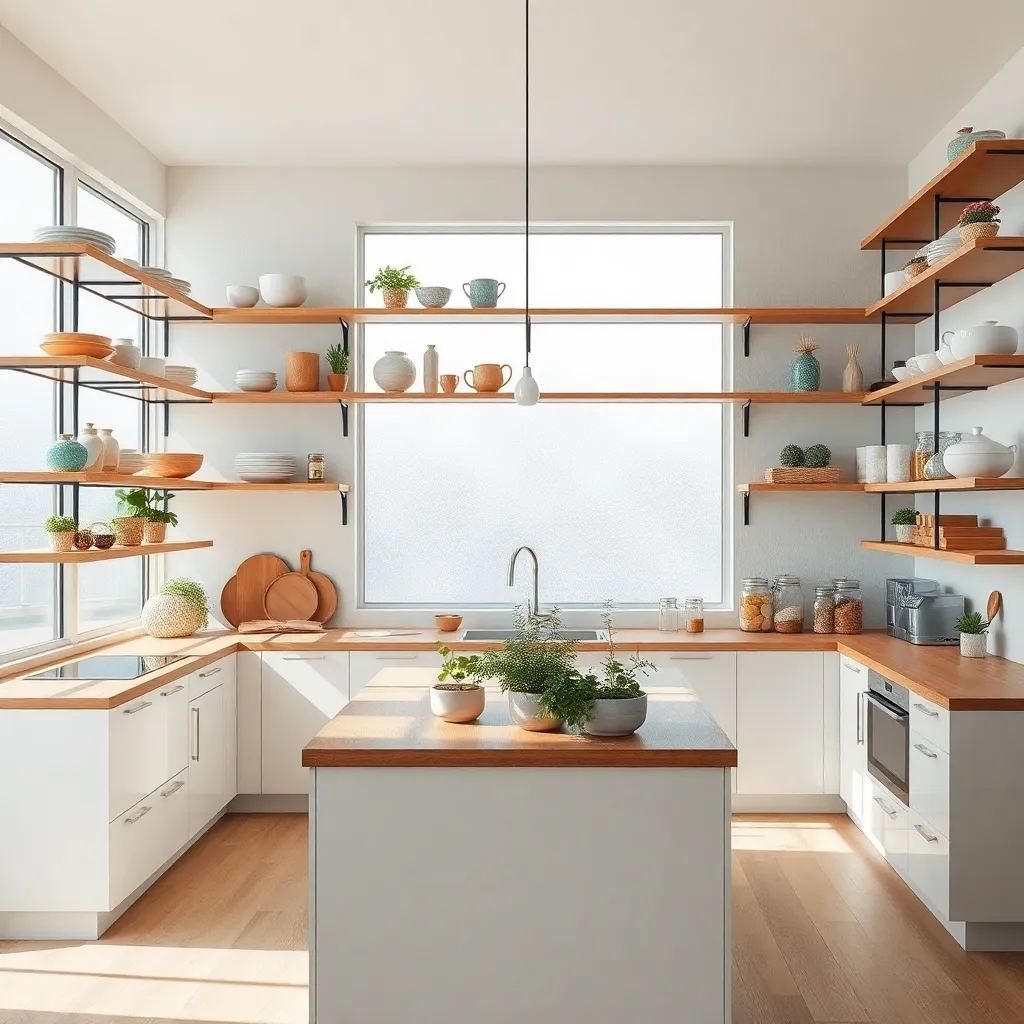 Incorporate Open Shelving Designs