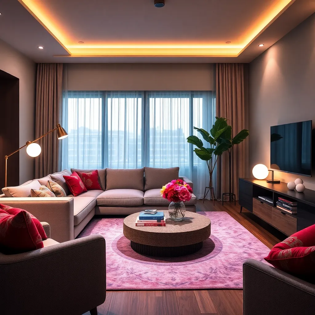 Smart Bulbs with Color Change Feature (Dynamic Mood Setting)