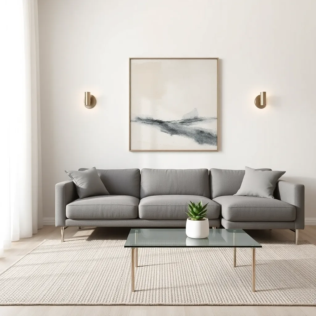 Metallic Wall Sconces (Sleek Illumination)