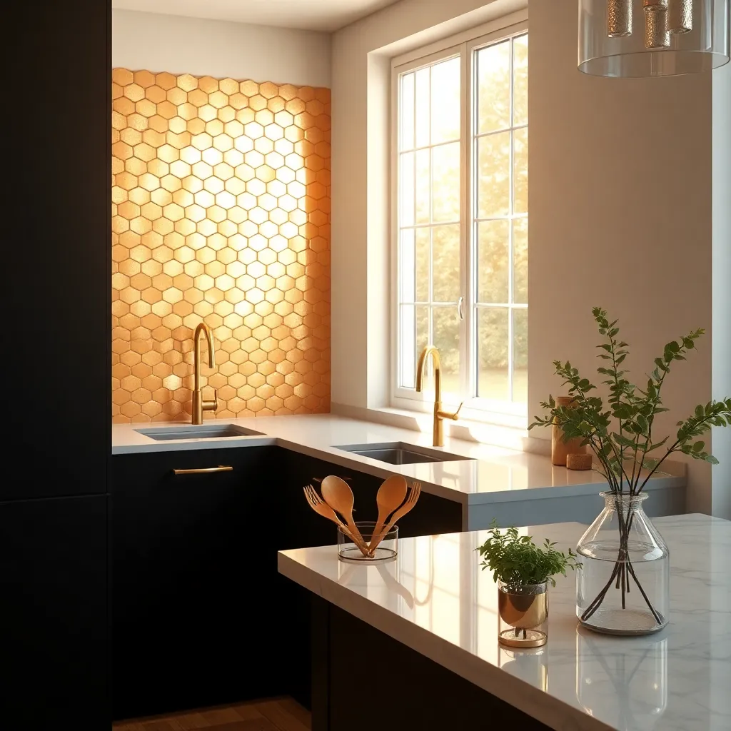 Incorporating Metallic Accents