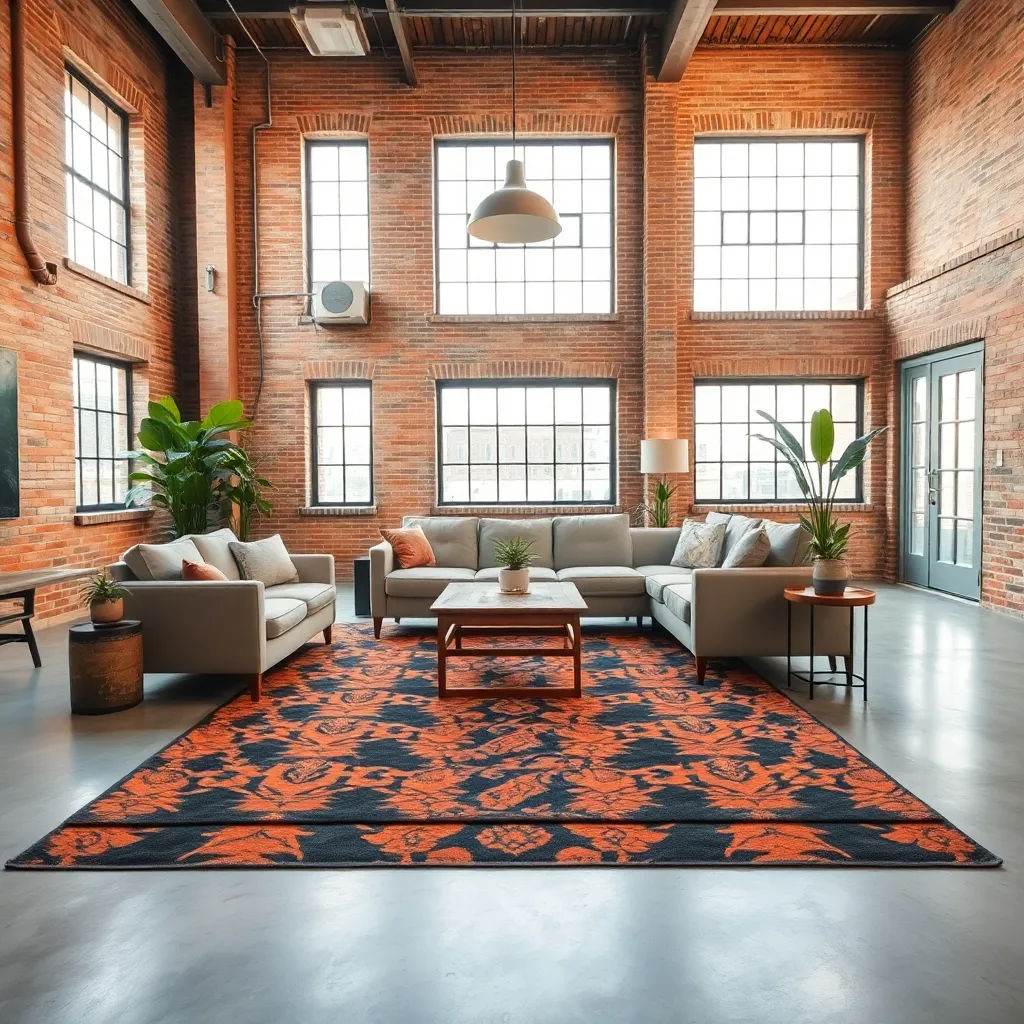 Integrating Rugs in Open Spaces