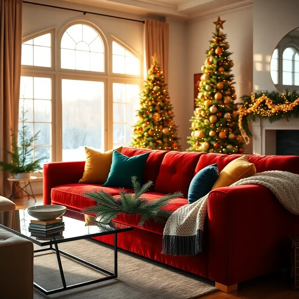 Incorporate Festive Color Schemes