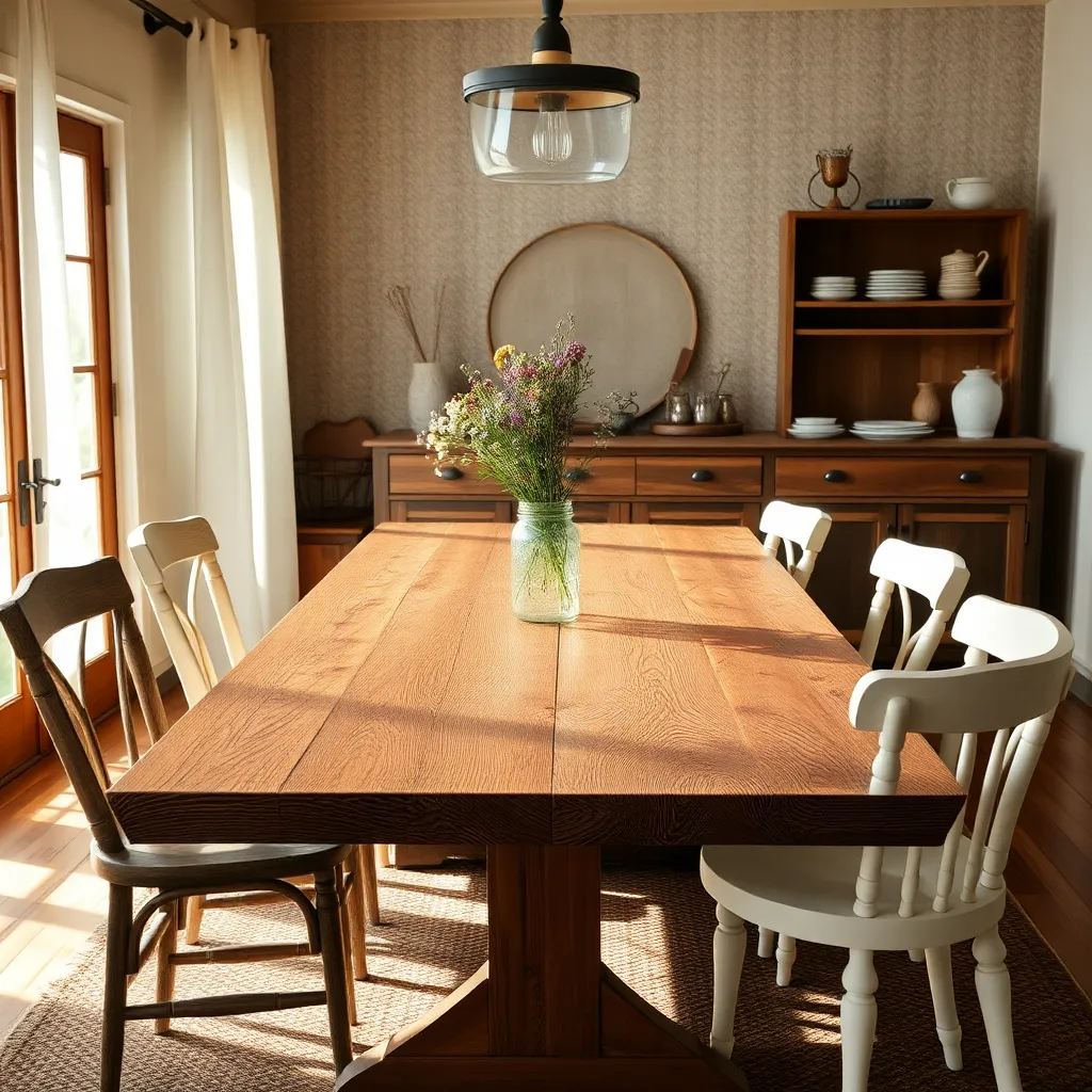 Choosing Rustic Dining Furniture