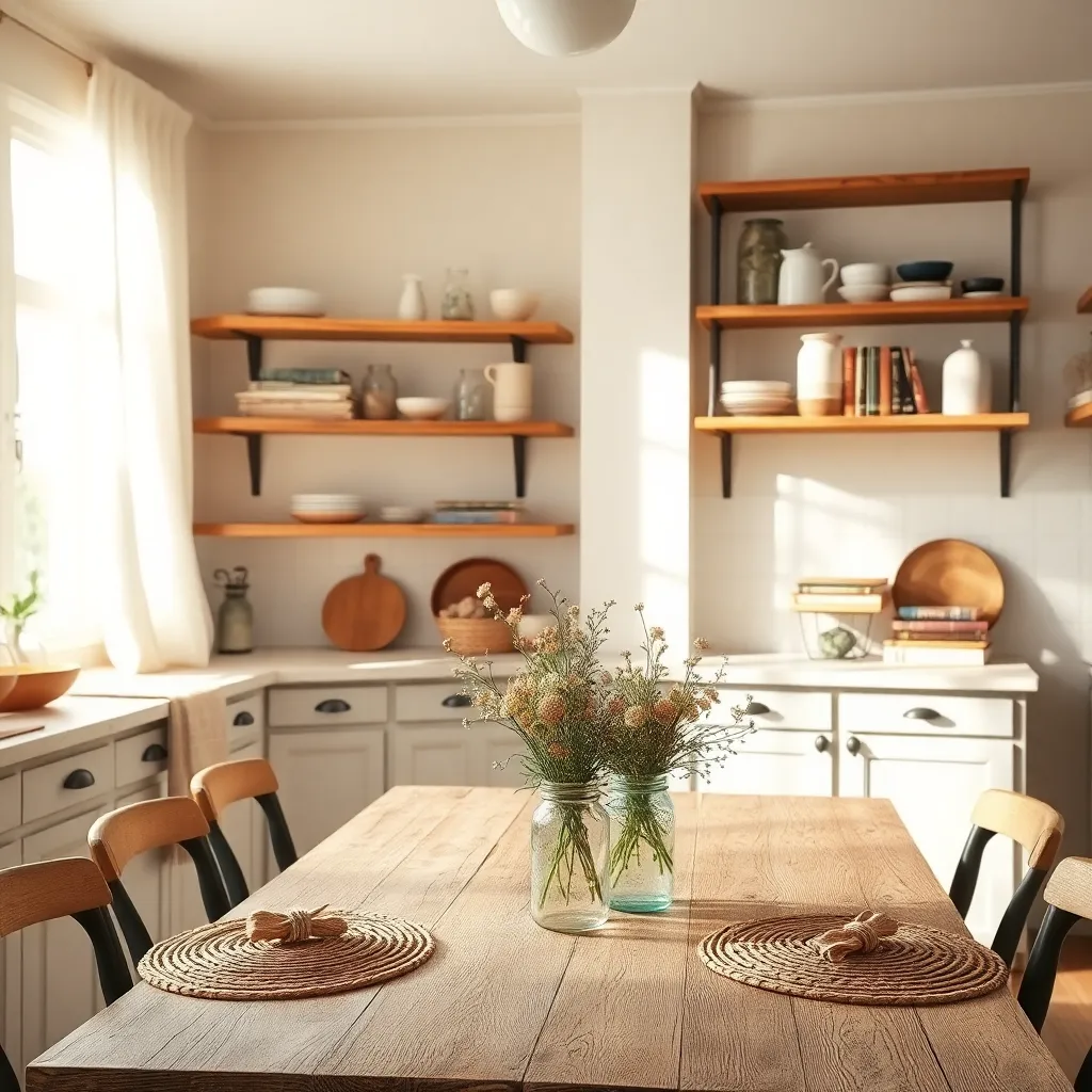 Maximizing Space with Open Shelves