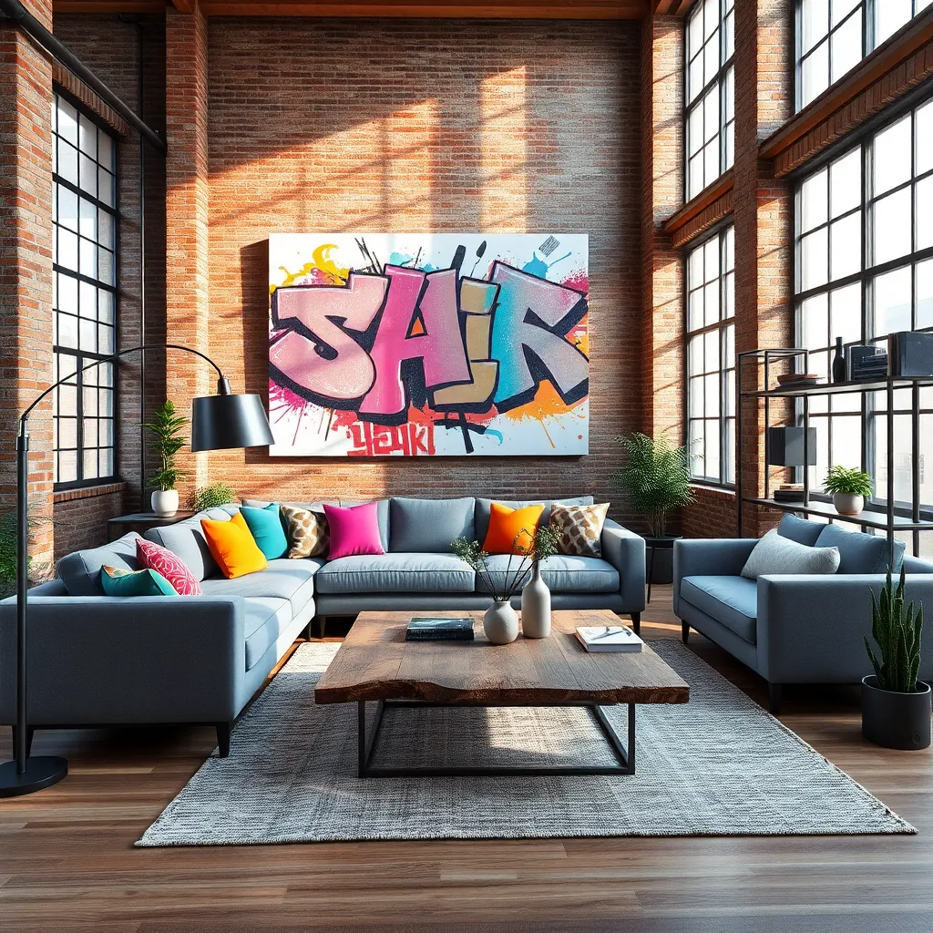 Integrating Urban Art and Decor