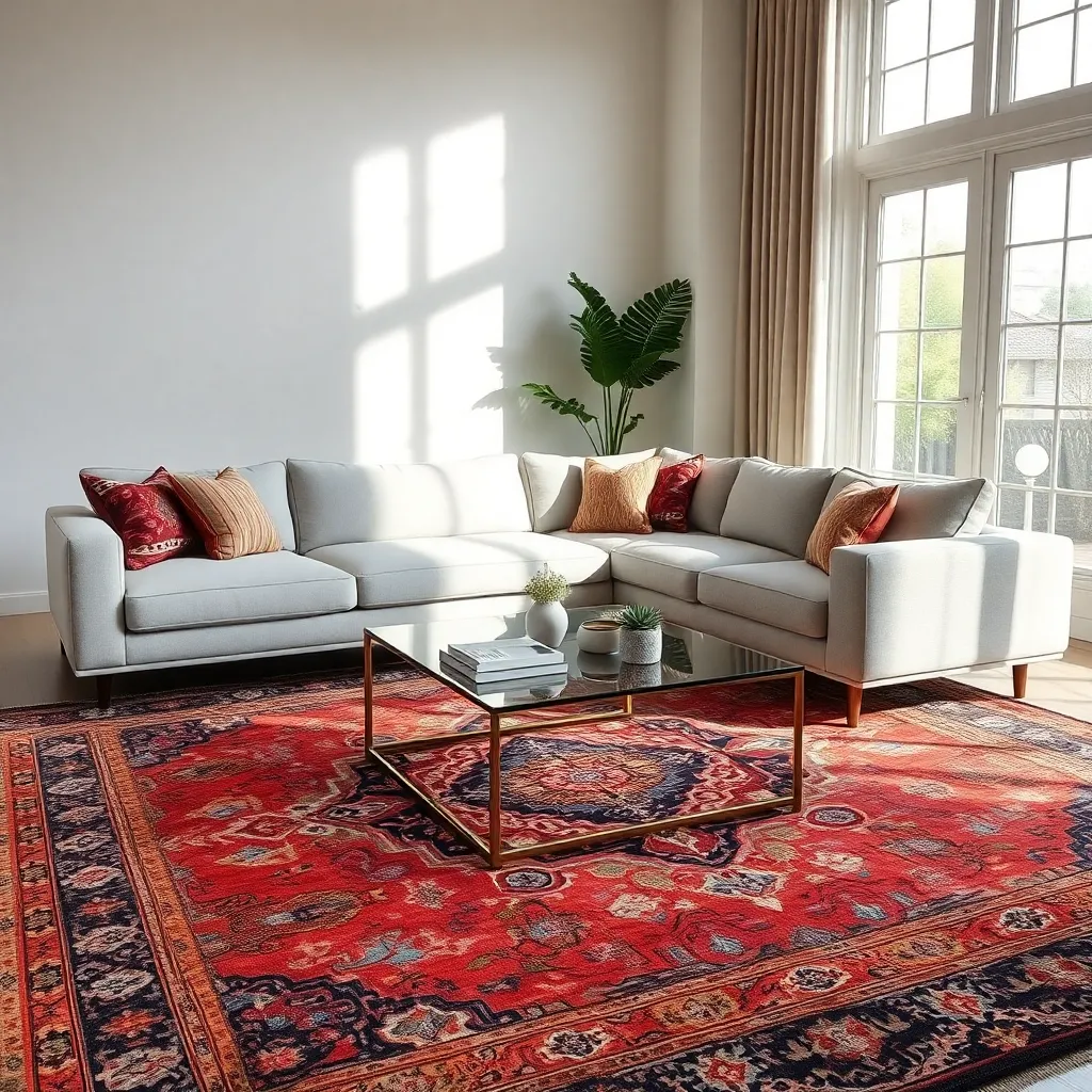Pairing Rugs with Modern Decor