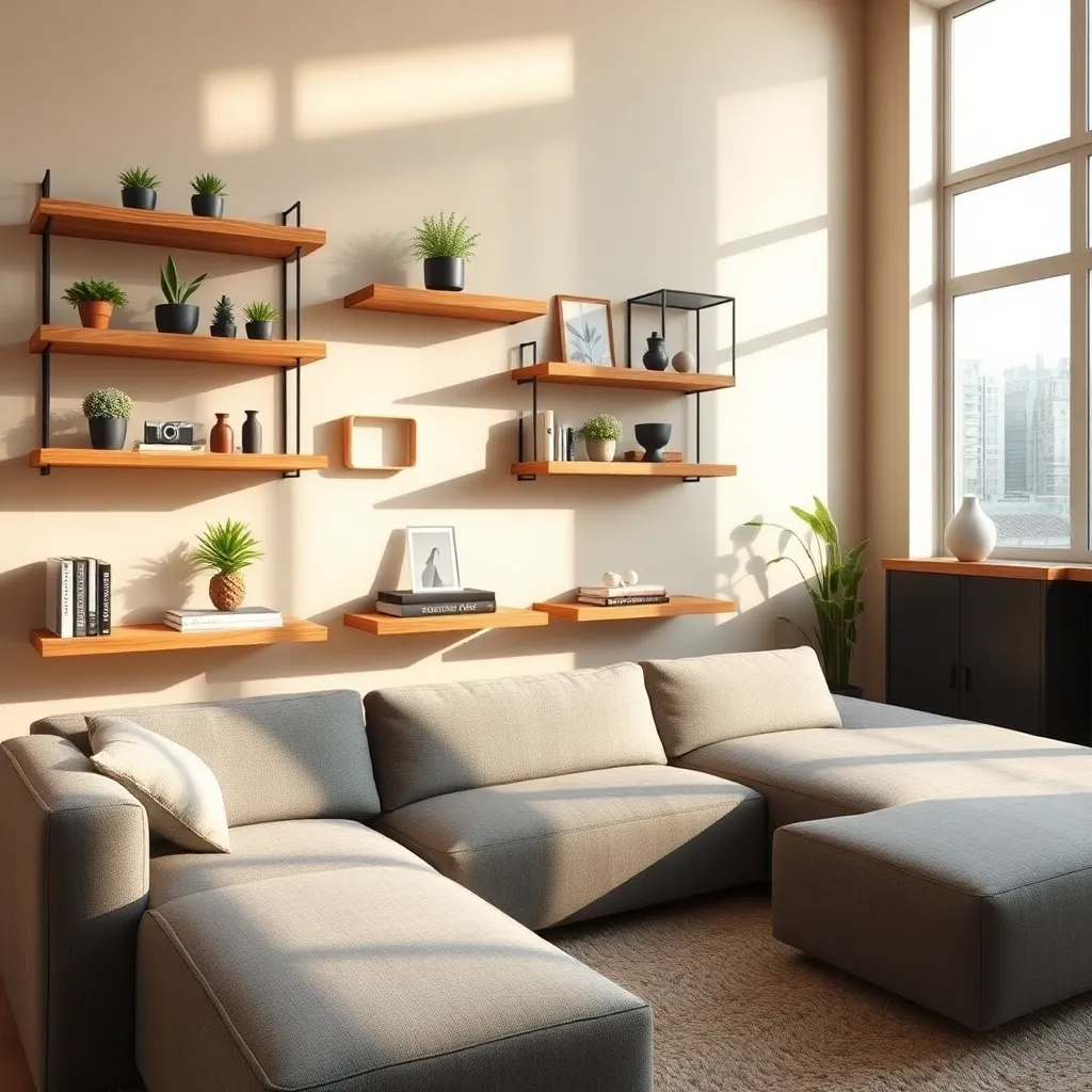Material Choices for Floating Shelves