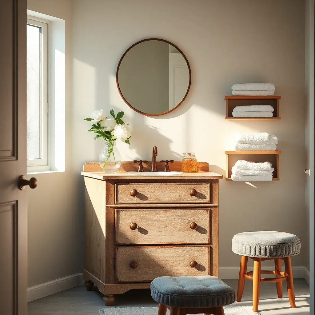 Convert Old Dressers into Vanities