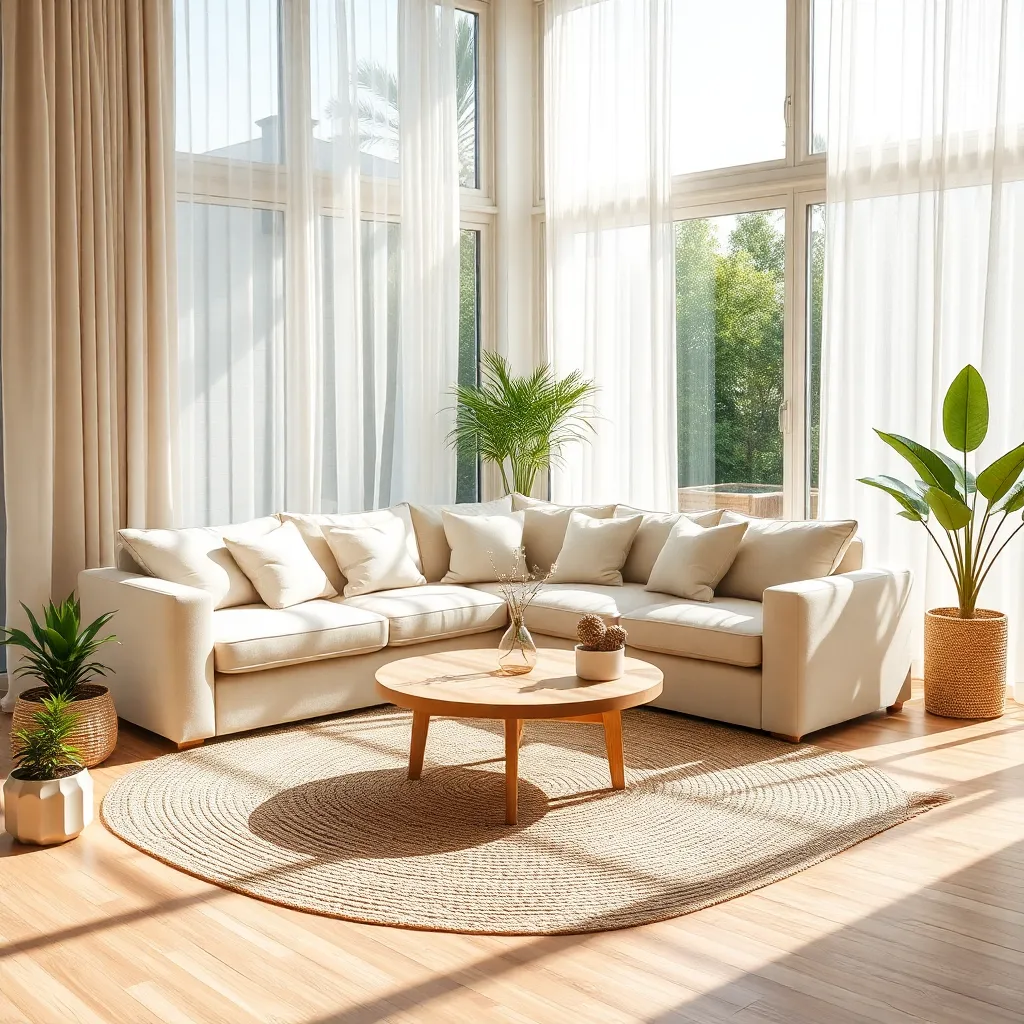 Choose Light Fabrics for Airiness