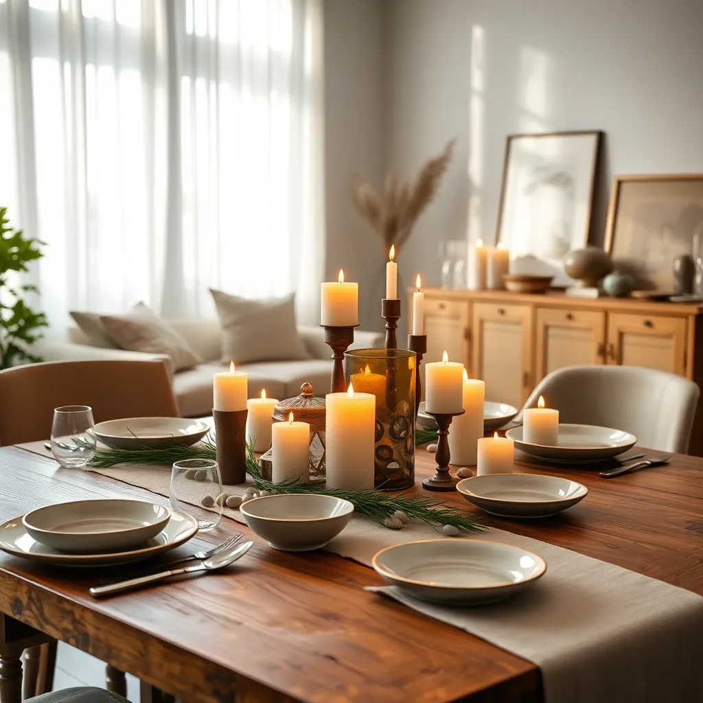 Use Candles for Warm Ambiance