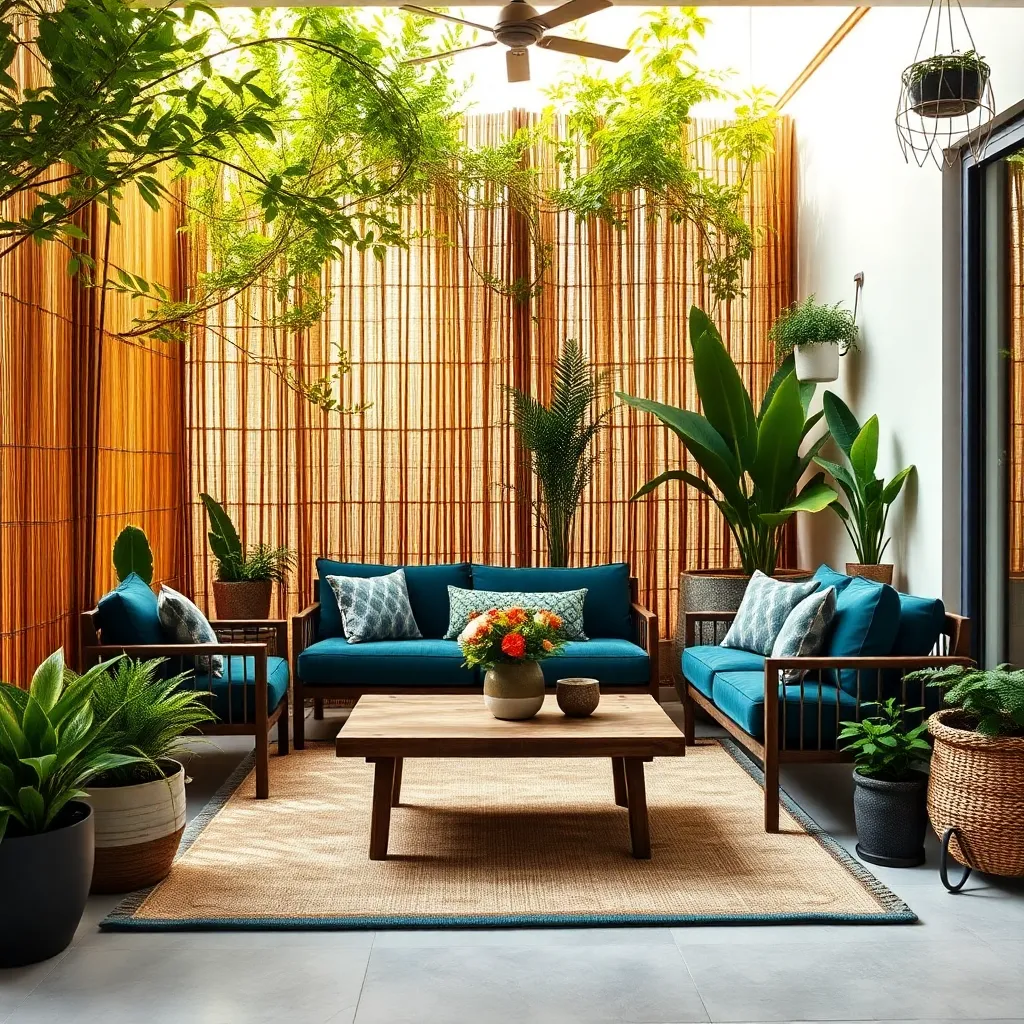 Integrate Natural Privacy Screens