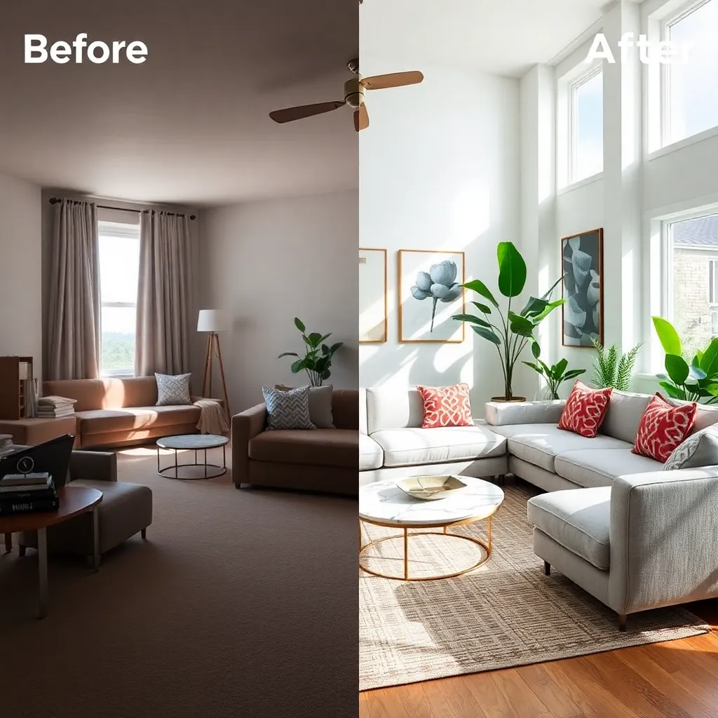 Living Room Before/After Success Stories