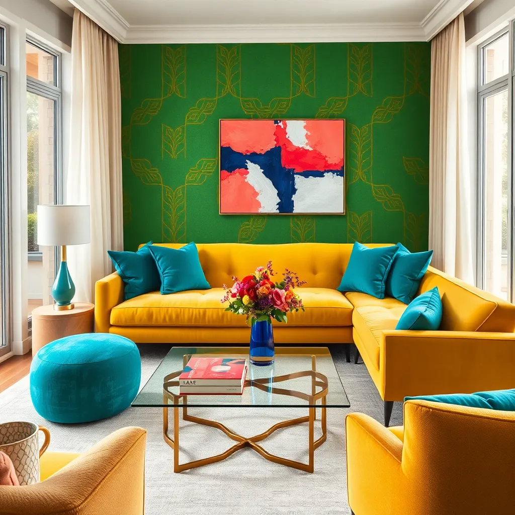 Incorporating Bold Colors Strategically