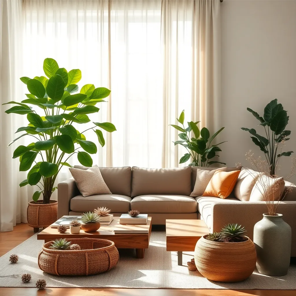 Balancing Greenery with Decor