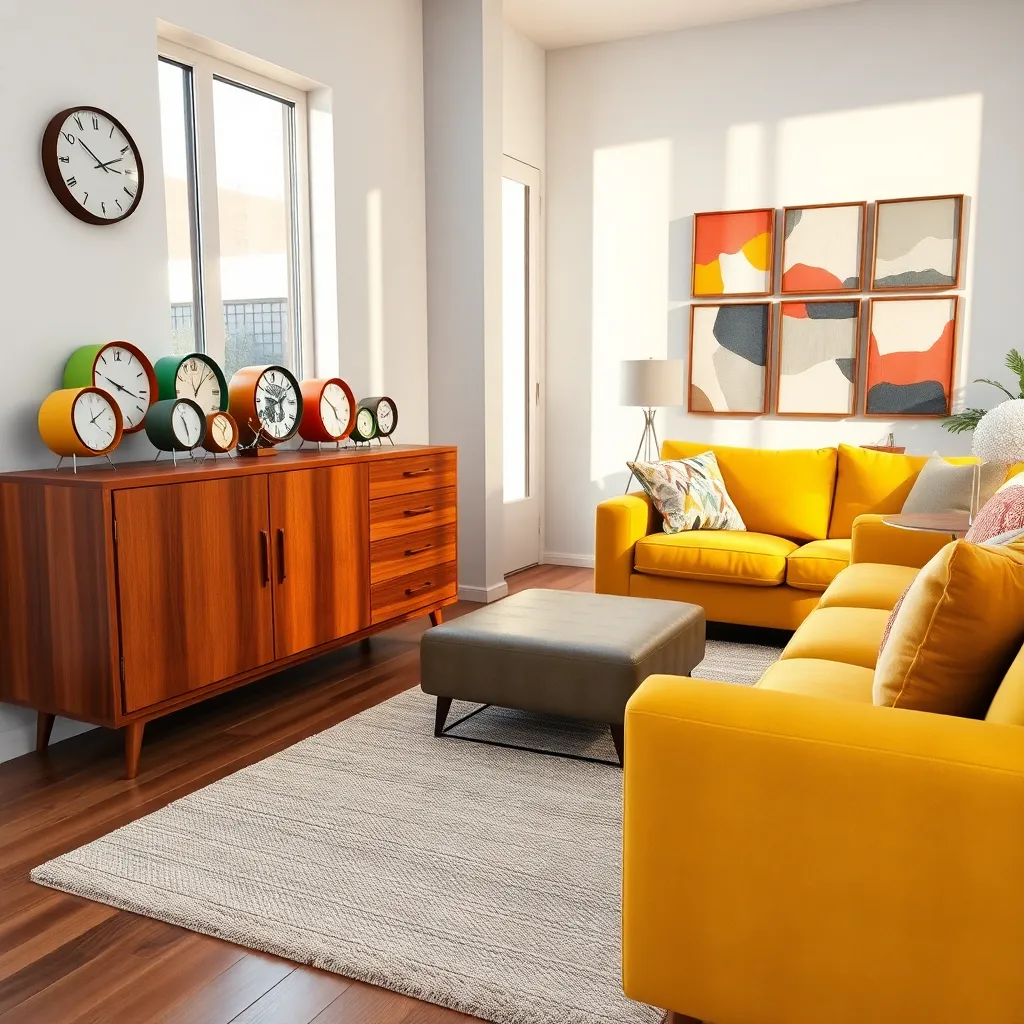 Accessorizing with Retro Clocks