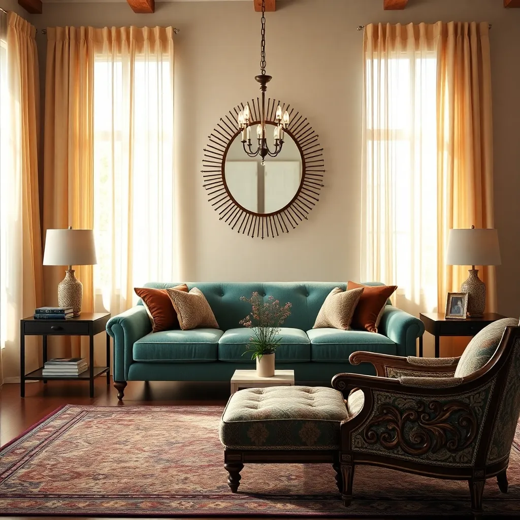 Creating Focal Points with Vintage Mirrors