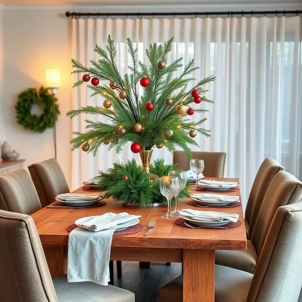 Showcase Holiday-Themed Centerpieces